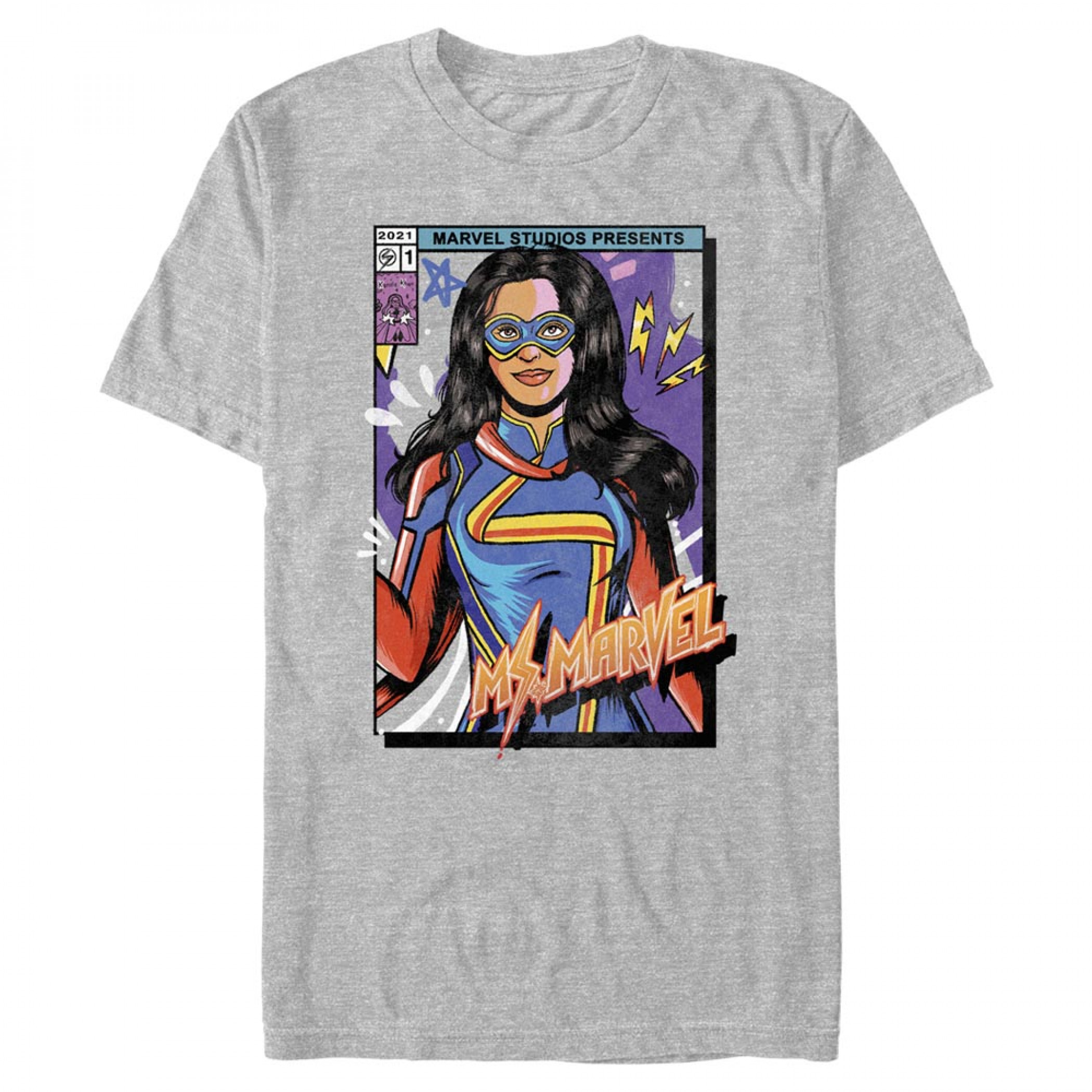 Ms Marvel Comic Pop T-Shirt